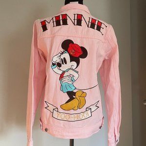 Minnie Mouse Pink Denim Jacket
